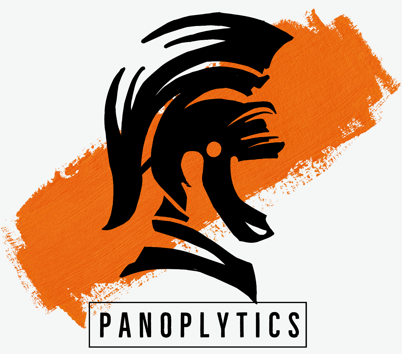 Panoplytics Spartan helmet logo
